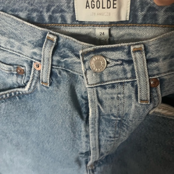 Agolde 90s crop in Passenger - Picture 2 of 4